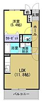 鹿児島県鹿児島市荒田２丁目（賃貸マンション1LDK・1階・42.75㎡） その2