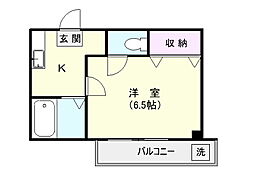 鹿児島市電1系統 荒田八幡駅 徒歩5分 2階/-