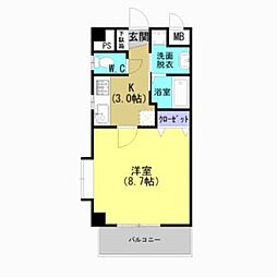 鹿児島市電1系統 騎射場駅 鹿大正門前下車 徒歩9分 2階/-