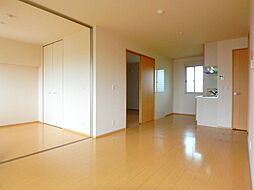 バス 中山温泉前下車 徒歩3分の賃貸アパート 2階2LDKのリビング/ダイニング