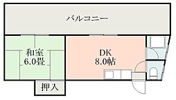 鹿児島市電1系統 二中通駅 徒歩5分 3階/-