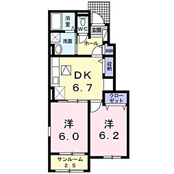 JR指宿枕崎線 谷山駅 バス9分 幸ヶ丘団地前下車 徒歩3分 1階/-