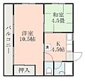 錦江谷山ハイツ5階3.8万円