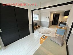 鹿児島市電1系統 谷山駅 中塩屋下車 徒歩4分の賃貸マンション 3階1LDKのリビング/ダイニング