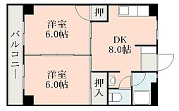 鹿児島市電2系統 都通駅 徒歩6分 2階/-