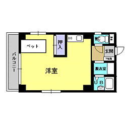 鹿児島市電2系統 都通駅 徒歩4分 5階/-