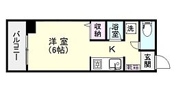 間取図画像 1K