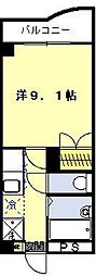間取図画像 1K