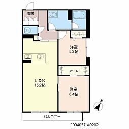 バス 紫原中前下車 徒歩4分 2階/-