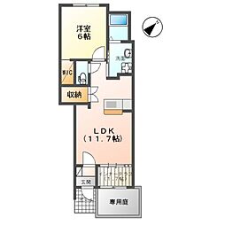 バス 竹之迫西下車 徒歩5分 1階/-