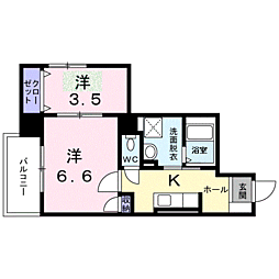 鹿児島市電2系統 純心学園前駅 徒歩1分 4階/-