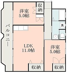 バス 中迫下車 徒歩4分 3階/-