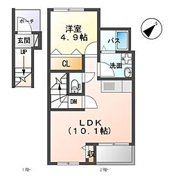 鹿児島市電1系統 上塩屋駅 徒歩2分 2階/-
