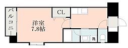 サムティ東谷山 1Kの間取図画像
