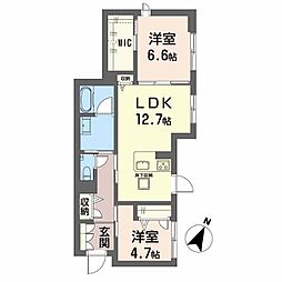 鹿児島市電1系統 谷山駅 徒歩7分