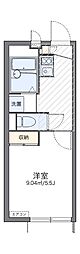 アバンティ 1Kの間取図画像