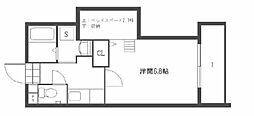 LUCERIA 1Kの間取図画像