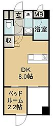 鹿児島市電2系統 中洲通駅 武小前下車 徒歩12分 3階/-