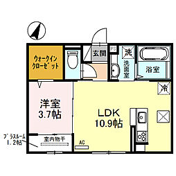 JR指宿枕崎線 谷山駅 竹ノ迫西下車 徒歩31分 2階/-