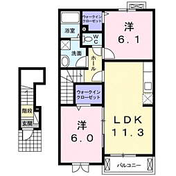 JR日豊本線 鹿児島駅 バス20分 米神下車 徒歩2分 2階/-