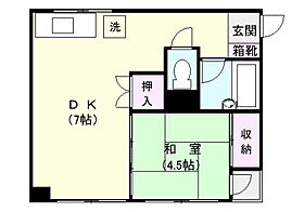 鹿児島県鹿児島市西田１丁目（賃貸マンション1DK・3階・30.00㎡） その2