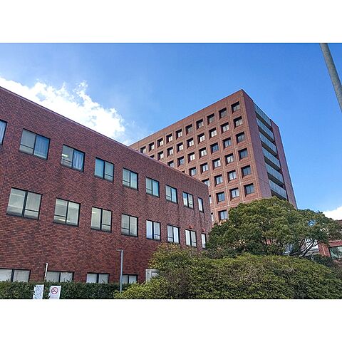 病院「産業医科大学病院まで1134ｍ」