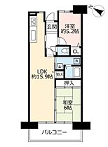 URアーベインビオ春日  ｜ 福岡県春日市日の出町3丁目（賃貸マンション2LDK・5階・63.27㎡） その2