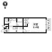 大阪府枚方市渚元町（賃貸アパート1K・2階・26.08㎡） その2