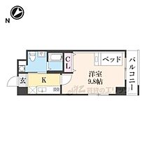 アートプラザ枚方 610 ｜ 大阪府枚方市長尾家具町２丁目（賃貸マンション1K・6階・30.05㎡） その2