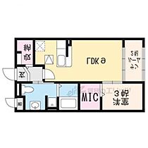 大阪府枚方市中宮東之町（賃貸アパート1LDK・1階・36.79㎡） その1