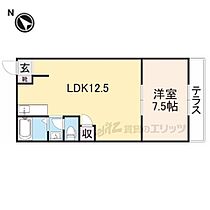 大阪府枚方市香里園桜木町（賃貸アパート1LDK・1階・40.00㎡） その2