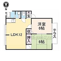 大阪府枚方市甲斐田町（賃貸アパート2LDK・2階・52.84㎡） その2