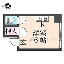 MKホーム 1 ｜ 大阪府枚方市養父丘２丁目（賃貸アパート1R・2階・11.00㎡） その2