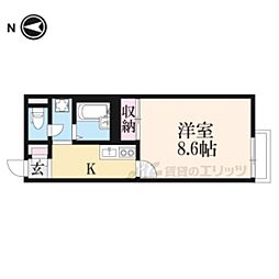 京阪交野線 宮之阪駅 徒歩13分の賃貸アパート