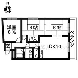 グリーンアイル 3LDKの間取図画像