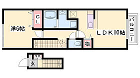 兵庫県西脇市小坂町（賃貸アパート1LDK・2階・44.90㎡） その2