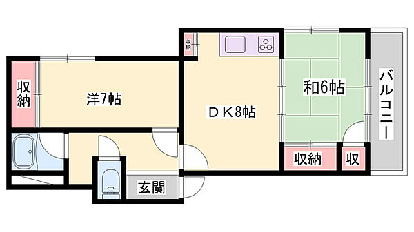 アバニティー東出口 ｜兵庫県加東市社(賃貸マンション2LDK・3階・56.55㎡)の写真 その2
