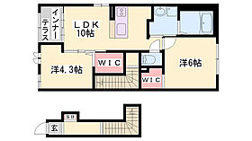 リッツ・グランディールII  ｜ 兵庫県加東市社（賃貸アパート1LDK・2階・56.17㎡） その2