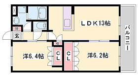 Le Claire F  ｜ 兵庫県加古郡稲美町国岡6丁目（賃貸アパート2LDK・2階・57.85㎡） その2