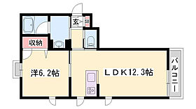 ビューテラスイズミ  ｜ 兵庫県西脇市和田町（賃貸マンション1LDK・2階・44.48㎡） その2