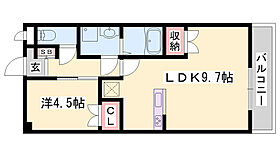 モン・シェリー  ｜ 兵庫県加西市北条町横尾（賃貸アパート1LDK・1階・36.00㎡） その2