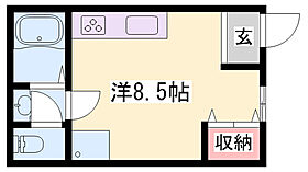 グリーンヴィル  ｜ 兵庫県三木市緑が丘町本町1丁目（賃貸アパート1R・2階・19.87㎡） その1