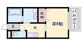 サンシャイン大塚  ｜ 兵庫県三木市大塚2丁目（賃貸アパート1K・2階・23.77㎡） その2