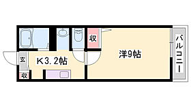 アグリメイト加古川  ｜ 兵庫県加古川市加古川町粟津（賃貸アパート1K・2階・27.24㎡） その2