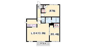 兵庫県三木市末広3丁目（賃貸アパート2LDK・1階・57.14㎡） その2