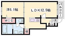 ボードリヴィエール  ｜ 兵庫県加古川市加古川町友沢（賃貸アパート1LDK・1階・44.70㎡） その2