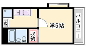 兵庫県高砂市高砂町朝日町2丁目（賃貸マンション1K・3階・21.00㎡） その2