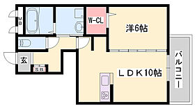 カーサフェリーチェ  ｜ 兵庫県加古川市野口町良野（賃貸アパート1LDK・1階・42.32㎡） その2