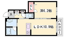 エクセレンス喜田  ｜ 兵庫県加東市喜田2丁目（賃貸アパート1LDK・2階・41.80㎡） その2