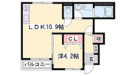 サニーテラス粟津  ｜ 兵庫県加古川市加古川町粟津（賃貸アパート2LDK・1階・37.07㎡） その2